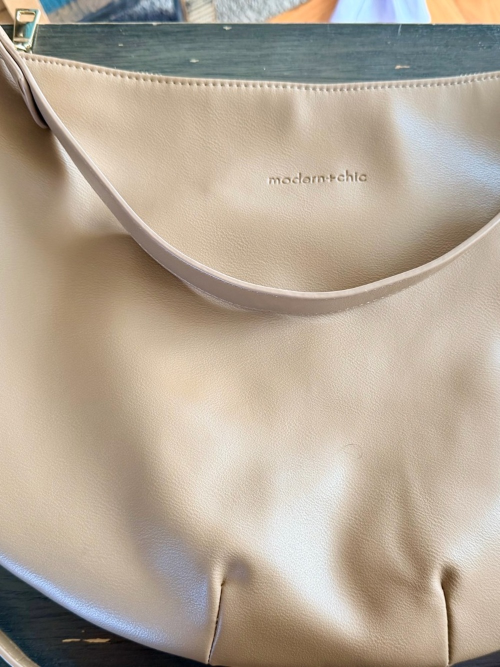 Modern + Chic Savannah Bag in Fawn - Picture 6 of 6